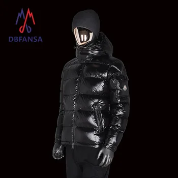

Thermal 2020 Winter Mens Quality Thick Coat Black Blue Parka Male Warm Outwear Fashion - White Duck Down Jacket Men