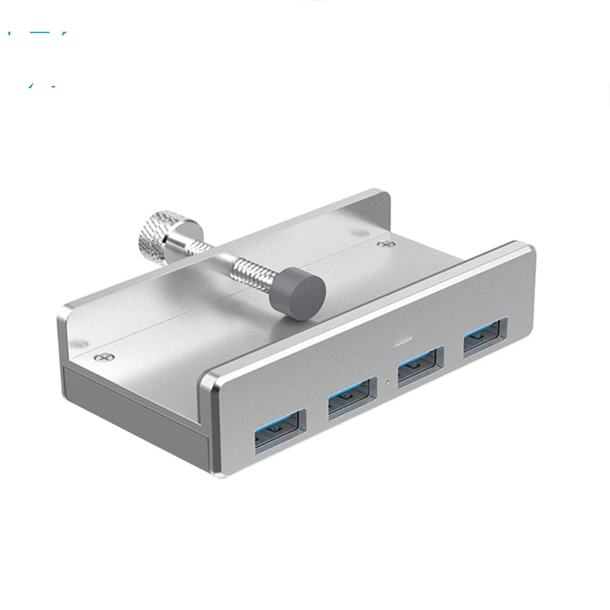 Алюминиевый 4-портовый USB-концентратор MH4PU 3 0 типа зажим для настольного ноутбука