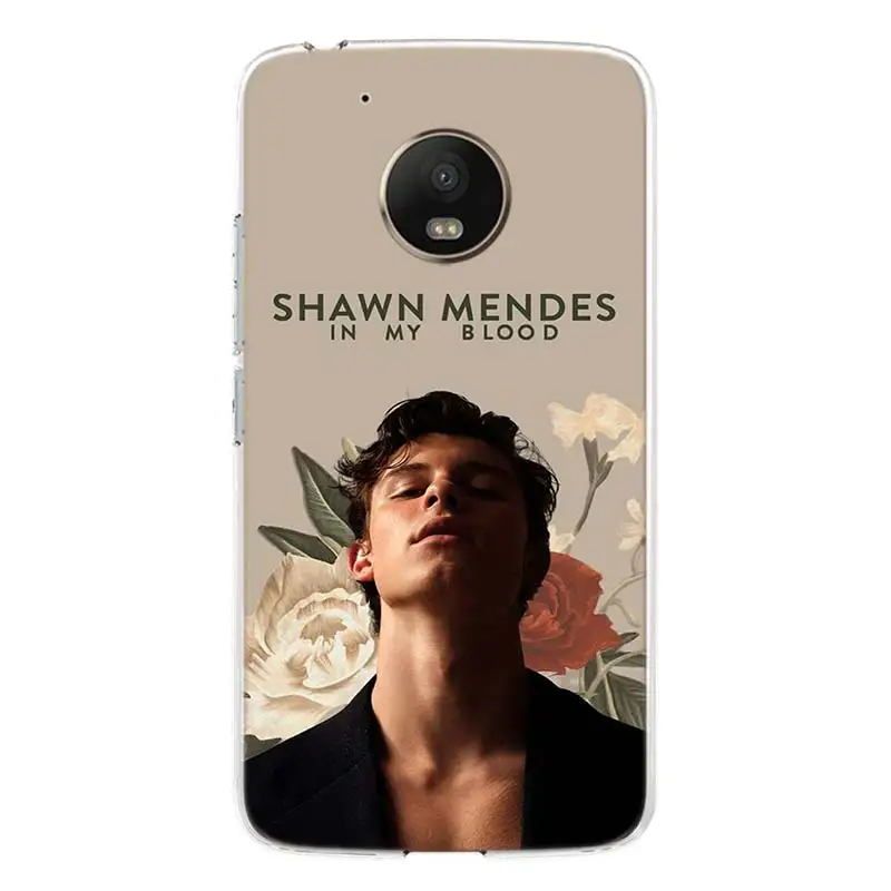 Чехол для телефона Singer Shawn Mendes 98 Motorola Moto G8 G7 G6 G5S G5 E4 Plus G4 E5 E6 Play Power One Action Европейский