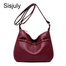 Sisjuly, сумки через плечо для женщин,, Vingate, высокое качество, кожаная сумка для женщин, Bolso Feminina
