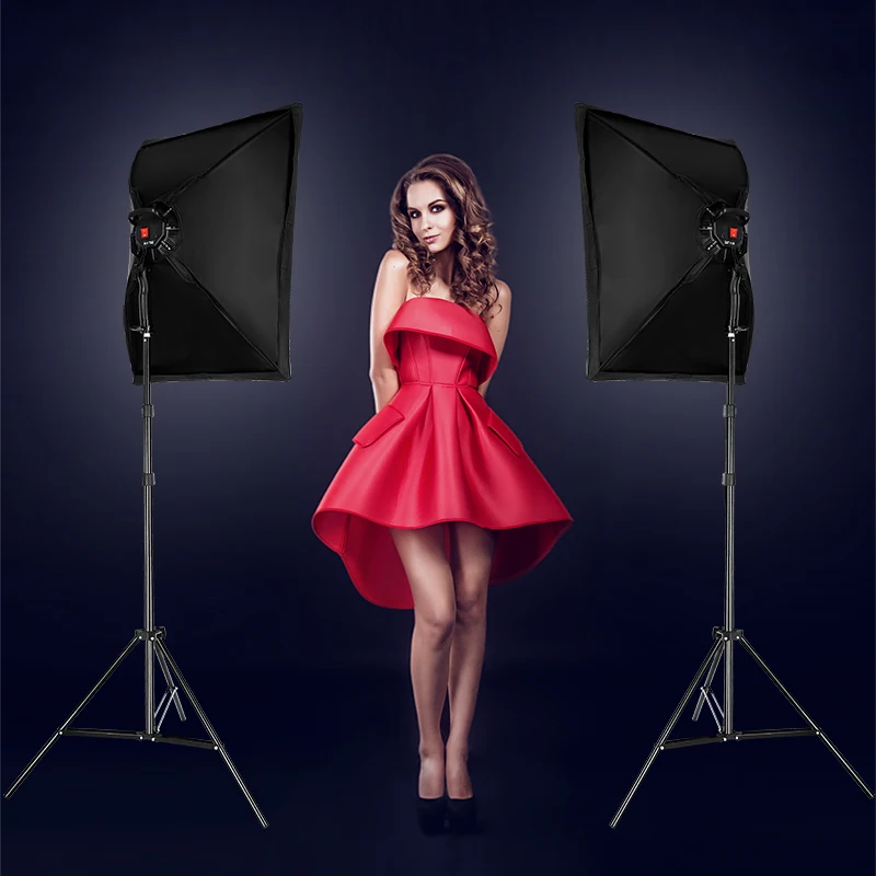 

LED Photography Photo Studio Lighting Kit Photo Video Equipment Softbox Light Tent Set with carrying bag
