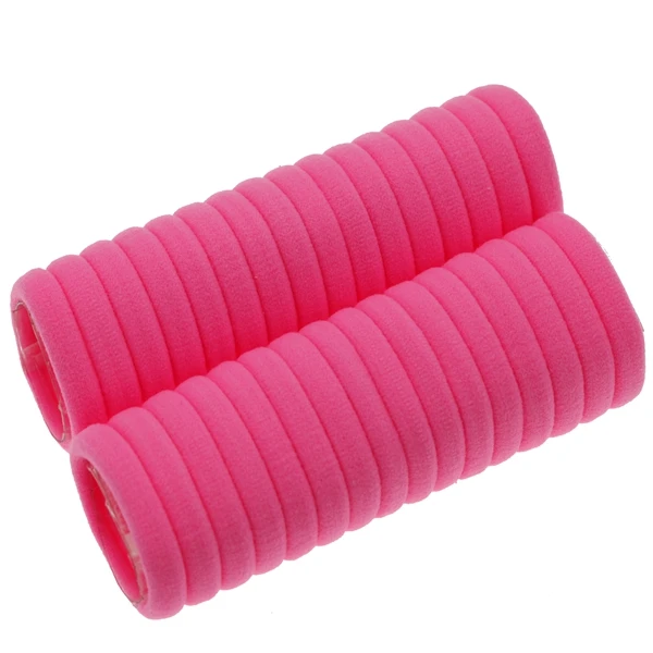 dark pink 4,3 см женские инструменты, резинка для волос, аксессуары для волос, эластичная резинка для волос, головной убор, 30 шт./лот - Цвет: dark pink