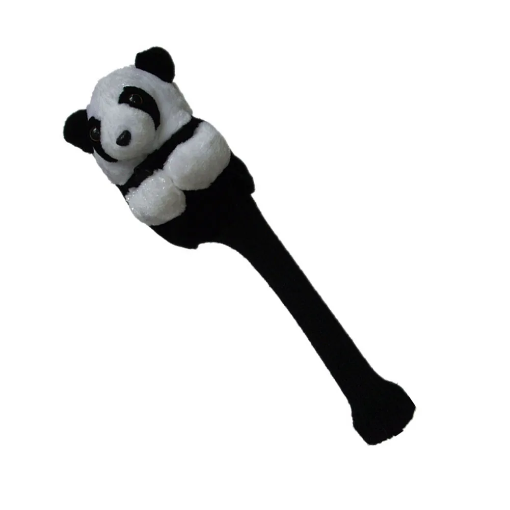 Спорт на открытом воздухе практичный домашний защитный рукав милые многоразовые аксессуары панда форма Клубная Голова Крышка
