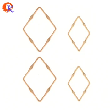 

Cordial Design 100Pcs 20*30MM Jewelry Accessories/DIY Earrings Connectors/Rhombus Shape/Zinc Alloy/Hand Made/Earring Findings