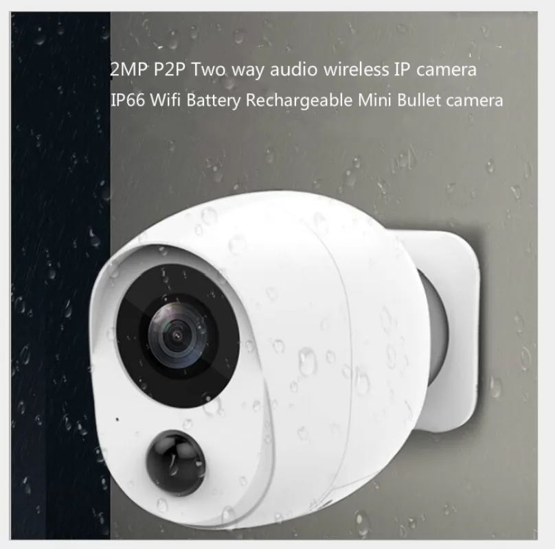 1080P HD Home security cctv мини-камеры с Батарея мощность 2MP Беспроводной ИК ночного видения камеры видеонаблюдения Перезаряжаемые Камера