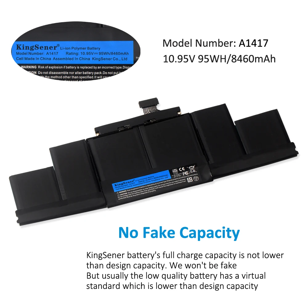Bateria macbook A1398 pro15 Retina 2013 ano