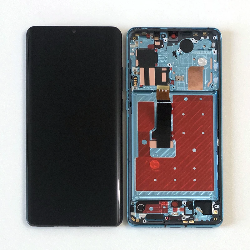 Axisinternational для 6,4" huawei P30 Pro VOG-L04 VOG-L29 VOG-L09 OLED ЖК-дисплей Экран Дисплей+ сенсорный экран Панель дигитайзер Рамка
