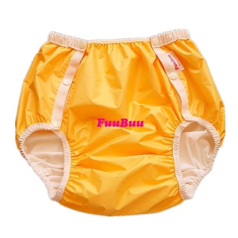 FuuBuu2214-Yellow-XXL Adult Diaper/ incontinence pants/ diaper changing mat/ABDLL