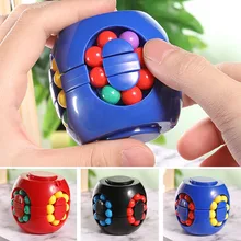 Cube magique coloré petit Cube magique rotatif Cube enfants soulagement du Stress jouet pour adultes enfants plastique 5-7 12-15 ans Mini Cube