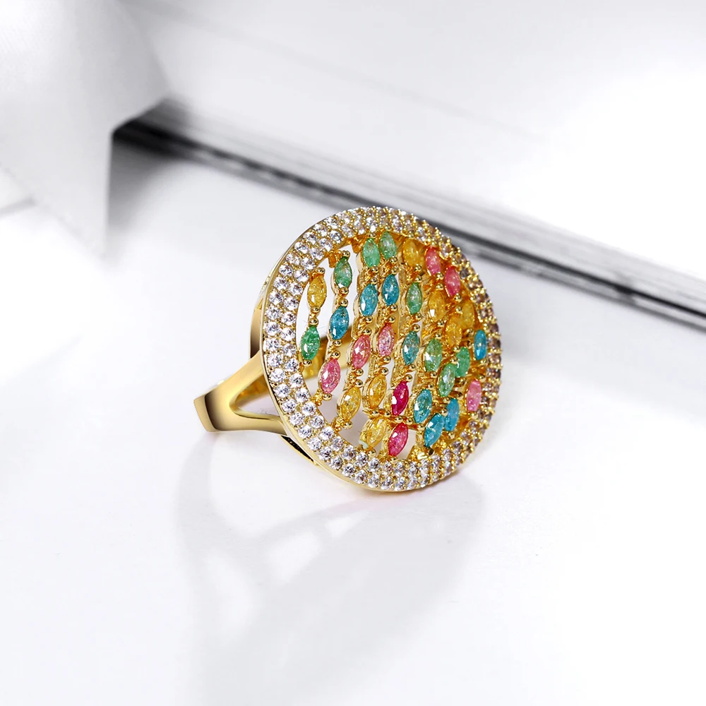 round color ring gold (6)