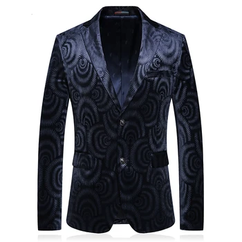 

Blazer Homme Bleu Blazer Hombre Blazzer Masculino Casual Blazers Uomo Completo Pantaloni Stage Costumes For Singers Club Jackets