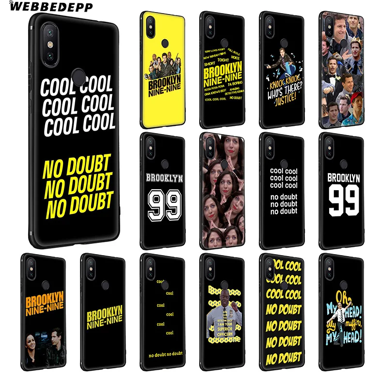 Brooklyn Nine Soft Case for Xiaomi Mi A1 A2 A3 9 9T Pro CC9 CC9E &amp Redmi 8A 7A K20 Note 8 |
