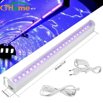 

Ultraviolet LED Lamp 6W UVC T5 Tube UV Sterilizer Desinfection Bactericidal Lamps Germicidal Light Bulb 85-265V Kitchen Bathroom