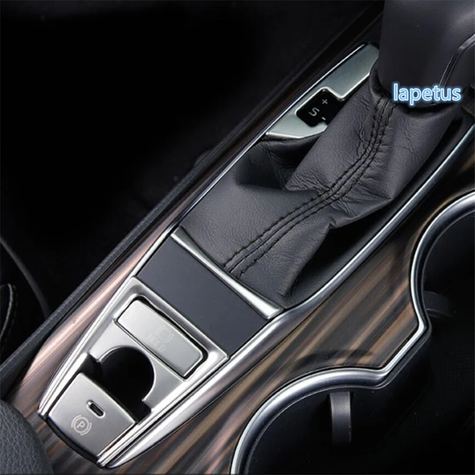Lapetus киоски коробка переключения передач с блестками декоративная кнопка Крышка отделка Подходит для Toyota Camry нержавеющая сталь 3 цвета