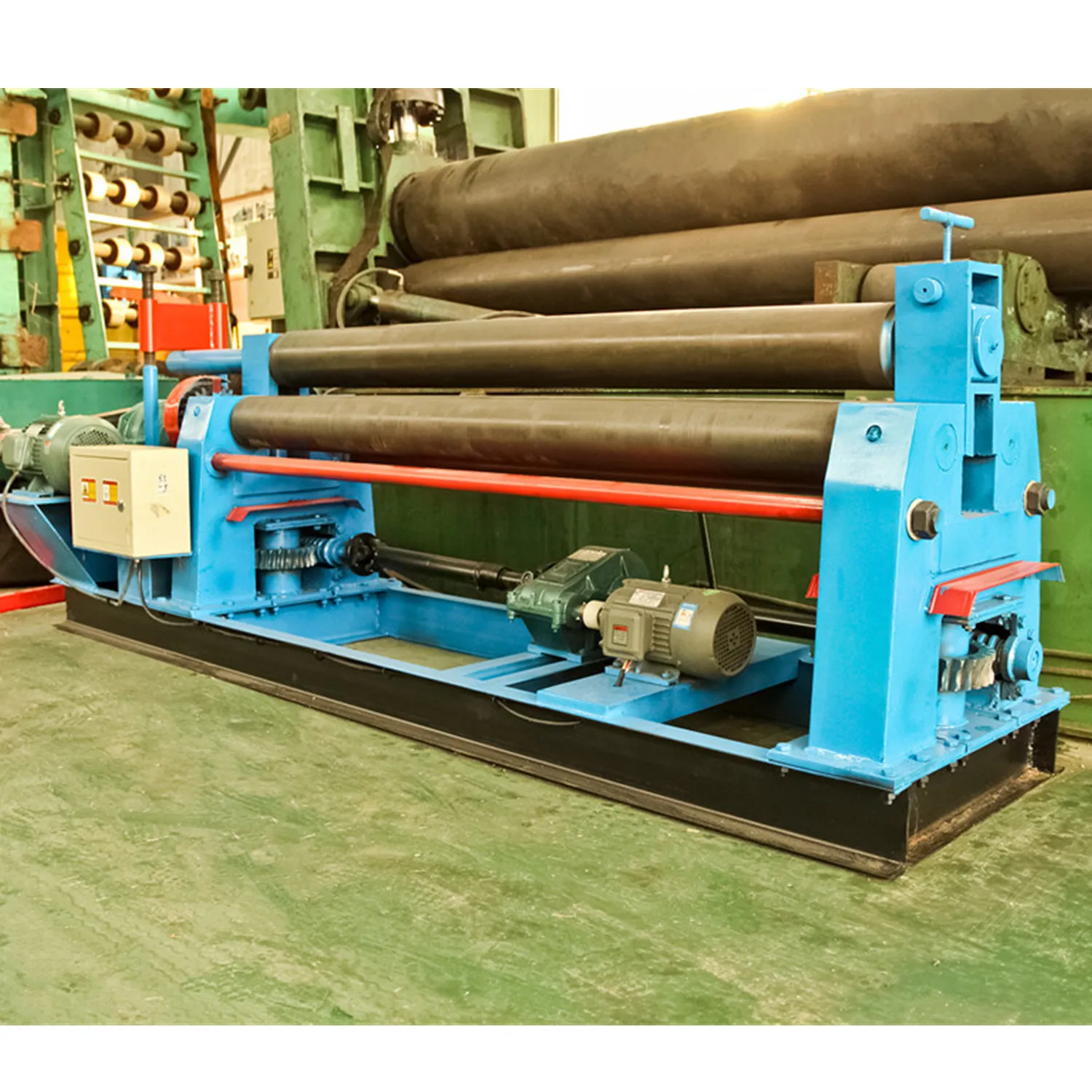 Mechanical 3 Roller Plate Sheet Rolling Machine with Factory Price W11
