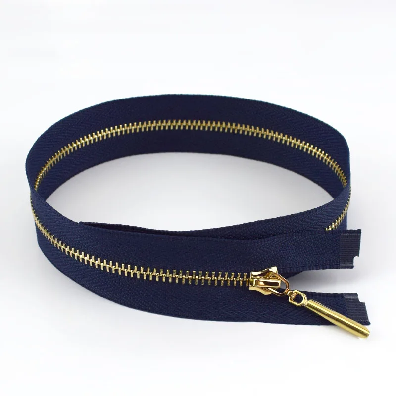 navy blue Meetee 2 шт./5 шт. металлическая молния 3#70 см размыкающаяся змейка для нашивки на сумки кошелек пуховик юбка одежда аксессуары для шитья ZA048 - Цвет: navy blue