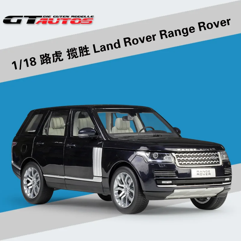 Goede Welly GTA1 18 Land Rover Range Rover SUV Simulatie Legering Model Auto Collectie Gift Decoratie speelgoed