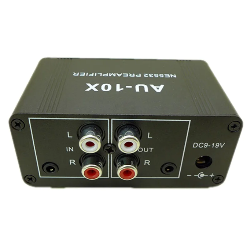 NE5532 Music o Signal Pre Amplifier Gain Boost 20Db Headphone Volume Amplification Front Board
