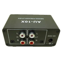 NE5532 Music o Signal Pre Amplifier Gain Boost 20Db Headphone Volume Amplification Front Board
