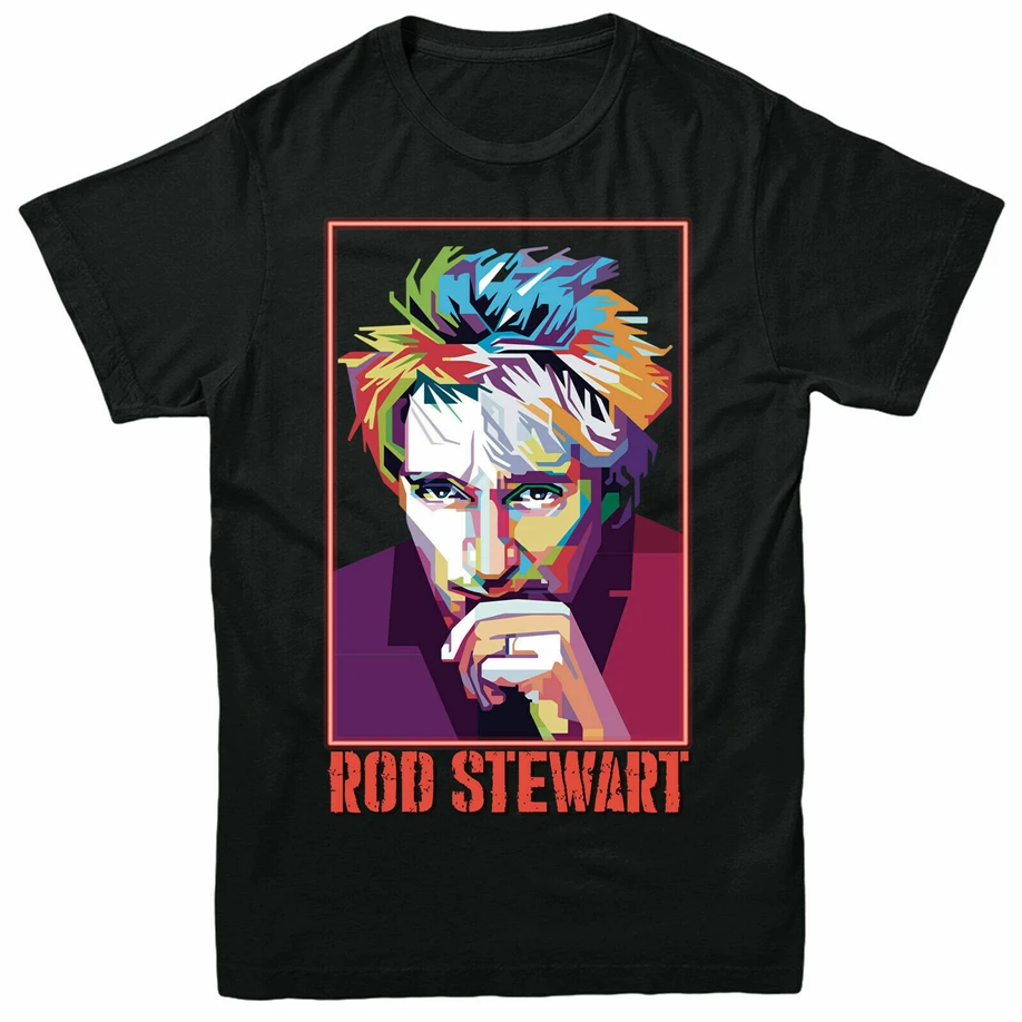 Rod Stewart/футболка лучший американский хит футболка для взрослых и детей большого