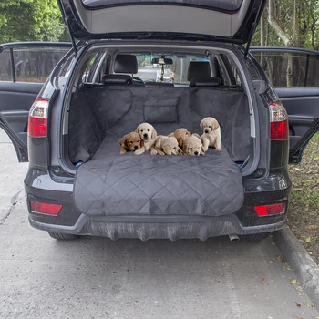 

Anself Non-slip Waterproof Dog Cargo Liner Safety Hammock Pet Car Back Seat Cover Protector Mat Car Dog Seat Cover Pet Supply