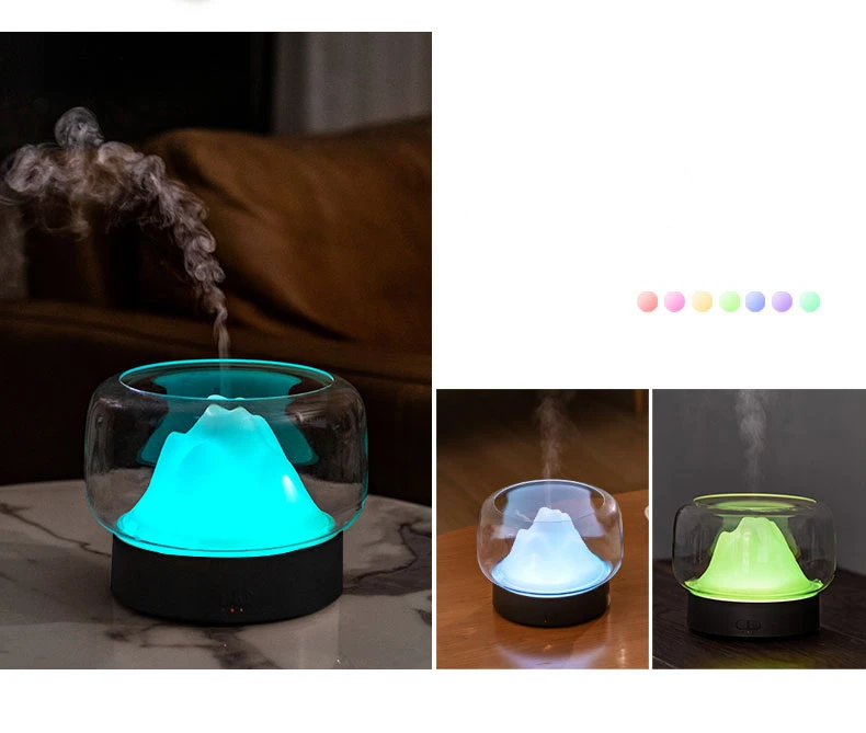 quente e cor led lâmpada humidificador