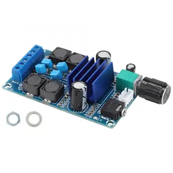 

XH-M589 Digital Power Amplifier Board TPA3116D2 50W+50W Dual Sound Channel Audio Amplifier amplifier audio