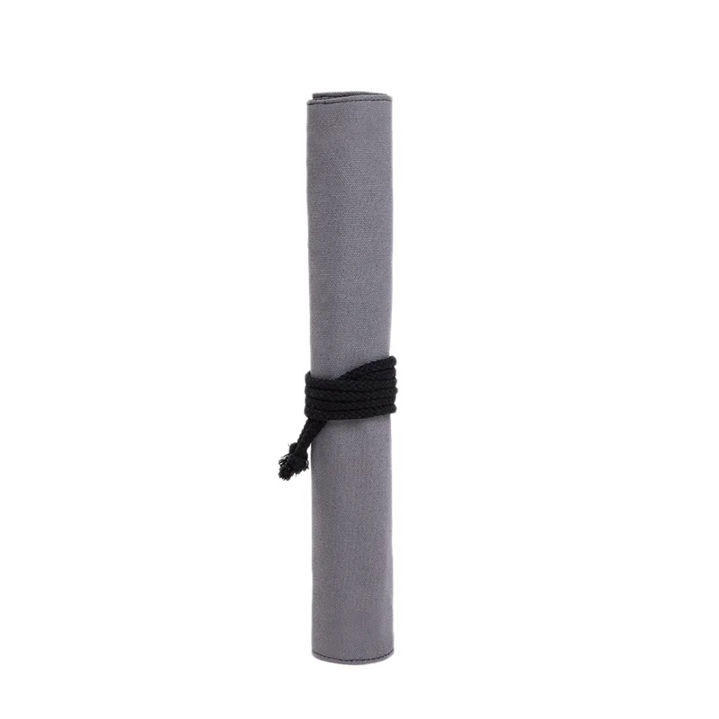 

Canvas Double-Layer Large-Capacity Water Chalk Pen Curtain with Brush Oil Brush Pen Bag Water Chalk Storage Bag