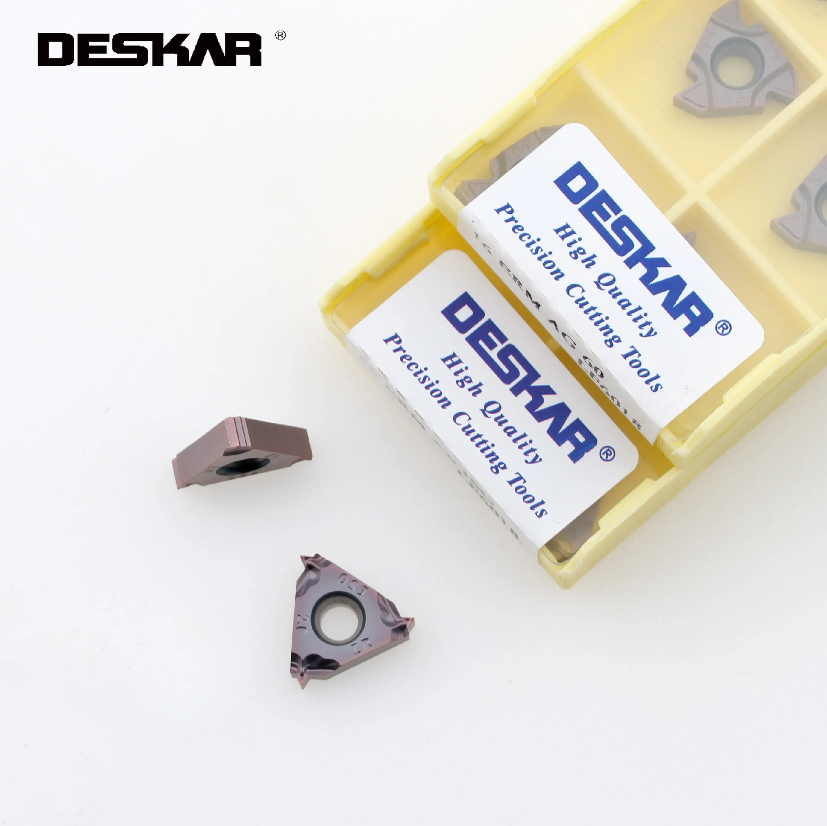 

Набор из 10 твердосплавных пластин для токарного станка DESKAR 16ERM 16IRM 1.0ISO 1.5ISO 2.0ISO 2.5ISO 3.0ISO LF6018