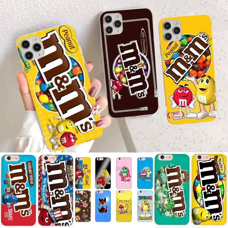 YNDFCNB M &amp M's шоколада Nutella Бутылка Мобильный телефон чехол для iPhone 11 12 pro XS MAX 8 7 6 6S