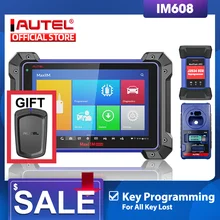 Autel-escáner automático de diagnóstico de coche MaxiIM IM608, escáner obd2 para coche, programador de llave ECU, scaner automotriz profesional
