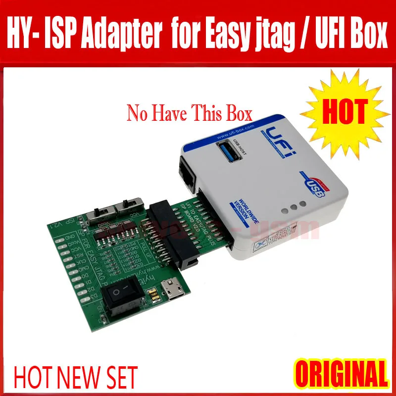 2020 NEW HY- ISP Adapter tool EMMC flying line small board supports easy JTAG UFI box to solve online difficulties