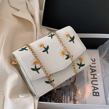 

Stone Pattern PU Leather Crossbody Bags for Women 2020 Small Totes with Metal Handle Lady Shoulder Messenger Bag Handbags