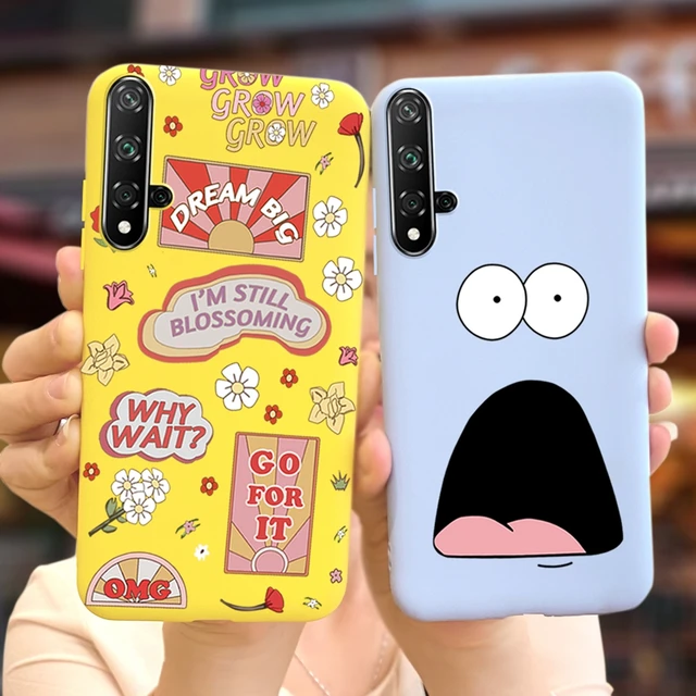 Cute Cartoon Case For Huawei Nova 5T Case YAL-L21 Soft Slim New Fashion  Cover Case For Huawei Nova5T Nova 5 T Coque Bumer 6.26