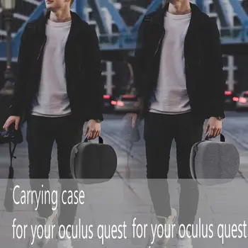 

Hard EVA Travel Storage Bag Carrying Case Box for Oculus Quest Virtual Reality System and Accessories