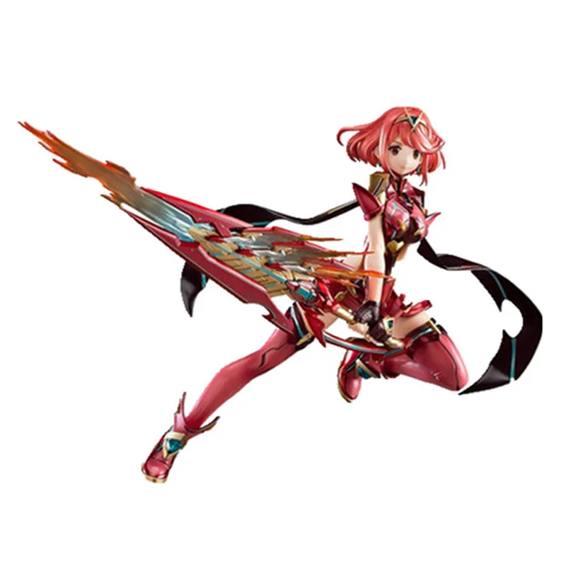 Cena Japonia Anime Homura Hikari Xenoblade 2 kroniki gra los nad Pyra walka Ver PVC kolekcja figurek zabawki modele lalki