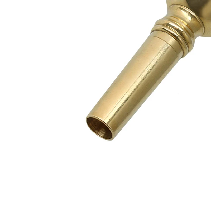 3.11X1.49 Inch Gold Trombone Mouthpiece Parts 12C Model for Alto Trombone