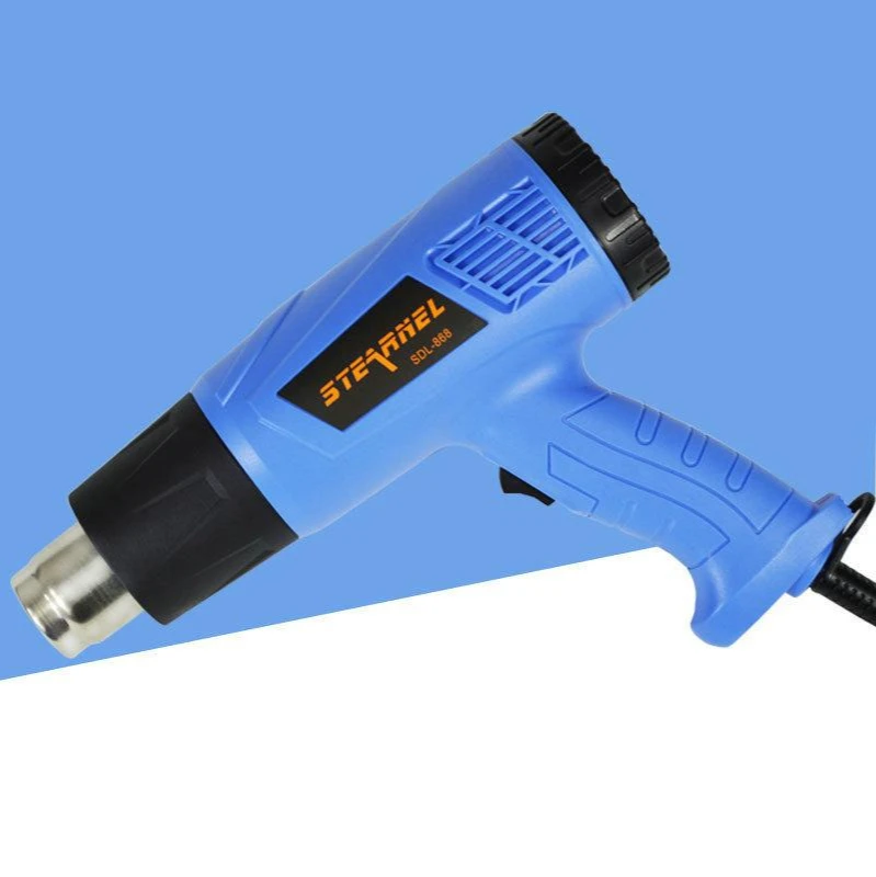 Industrial Heat Gun 1800W Adjustable Air Vehicle Film Baking Gun Heat Shrinkable Gun Film Drying