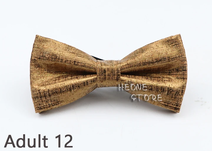 Neue Floral Kork Holz Fliegen Für Männer Frauen Kinder Hochzeit Casual Party Geschenk Mode Neuheit Handgemachte Solide Bowtie Zubehör – Detail 13