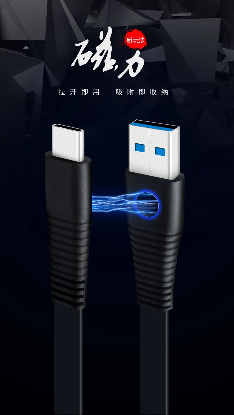 Bozhu 1 м usb type C Быстрая зарядка USB C кабель type-c кабель для передачи данных зарядное устройство для Android USB-C Micro USB кабель для samsung S8 S9 Note 8