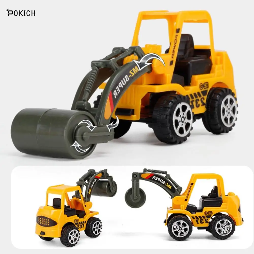 

Pokich Alloy Mini Engineering Car Model 6in Mini Toys Children's Toy Truck Model Toy Vehicle Car Alloy Dump Construction Cars