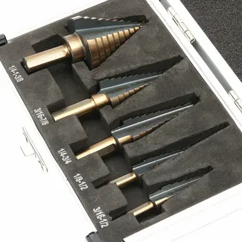 

Woodworking Cutter HSS Round Hole Metal Drill Bit Polishing Workshop Tool Set