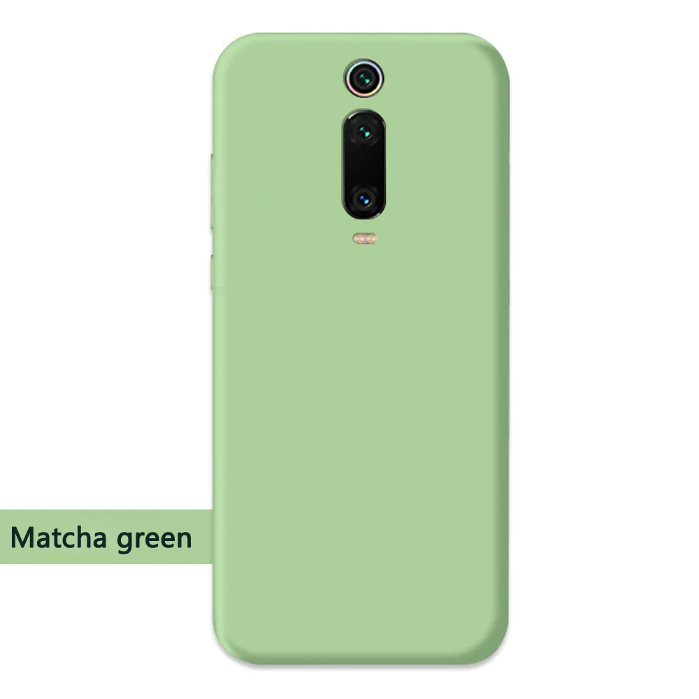 Зеленый 100 шт. для Xiao mi Red mi NOTE7 NOTE7PRO mi 8 9 9SE 6X mi X2S mi X3 Red mi 7 7A K20 K20PRO прозрачный ТПУ и Твердый защитный силиконовый чехол - Цвет: Зеленый