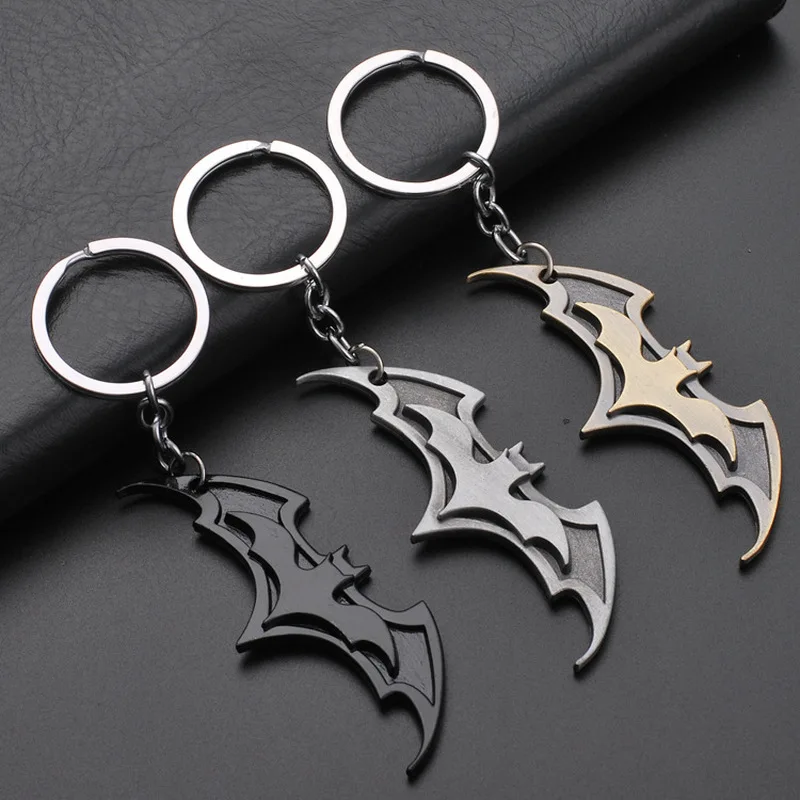 

Avenger Union Batman Keychains for Bag Key Holder Charm Alloy Keychain Accessories Pendant Car Key Ring Chain Women Men Jewelry