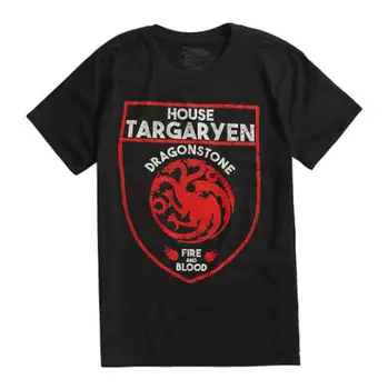 

Game Of Thrones TARGARYEN SHIELD DRAGON T-Shirt NWT Licensed