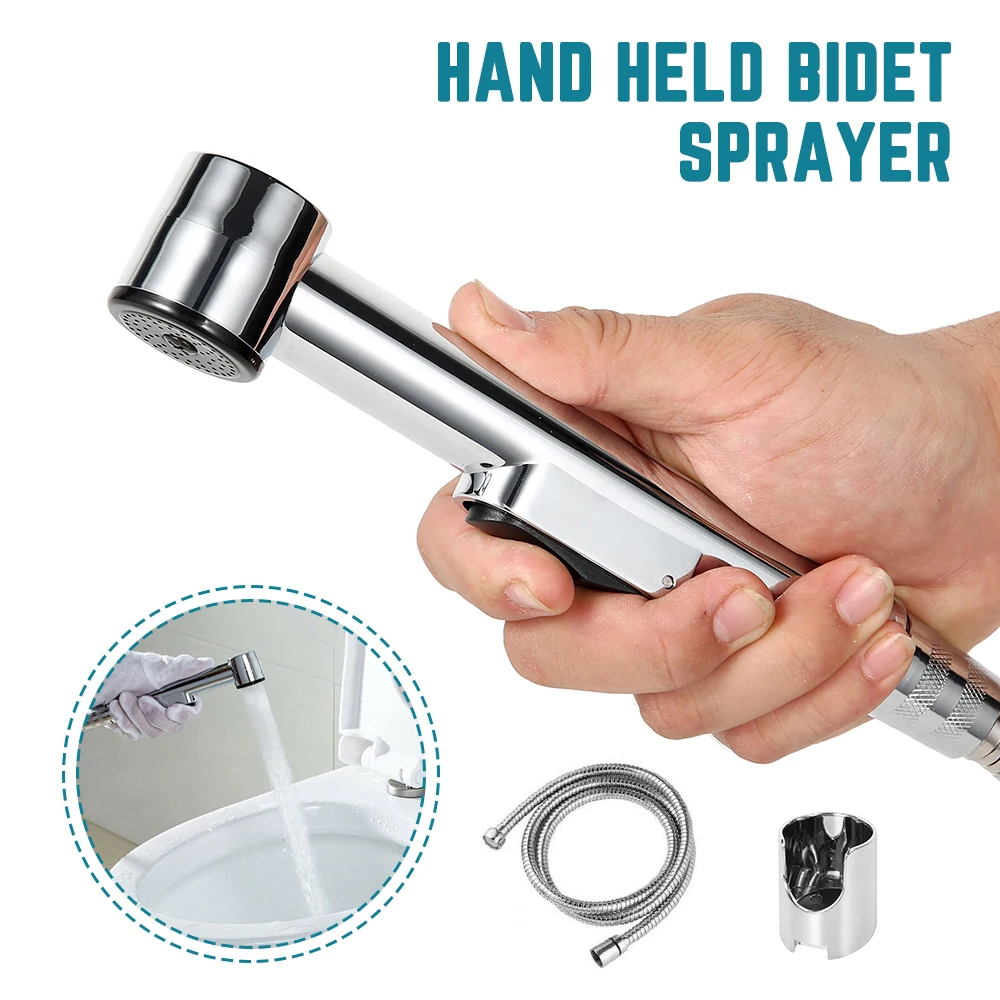 Handheld Portable Diaper Bidet Sprayer Set Toilet Bidet Faucet for Bathroom Hand Sprayer Shower Head Self Cleaning with Hose