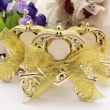 Love Carriage Wedding Box Party Favours Gift Candy Chocolate Box Gold and Silver Box for Wedding Baby Birthday Party