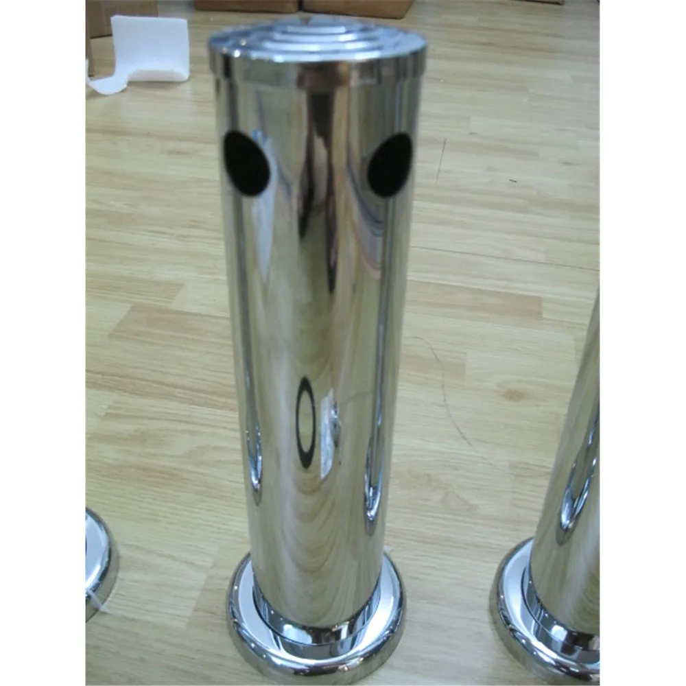Two Holes Beer Tower 3" Stainless Steel Adjustable Draft Beer Kegerator