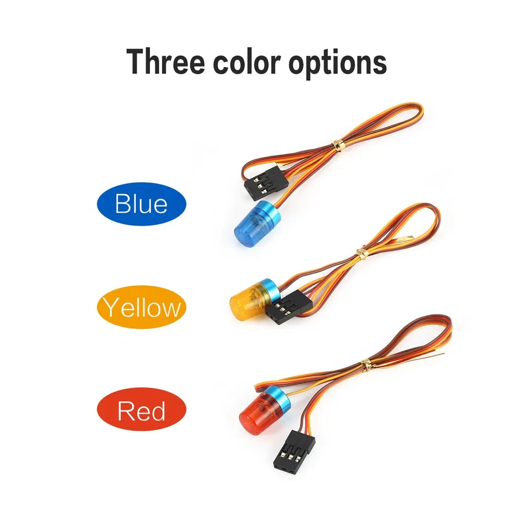 

GoolSky AX-511 RC Multi-function Circular Ultra Bright RC Car LED Light Strobe Effect-Blinking Fast Blasting-Slow Rotation Mode