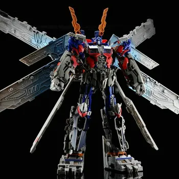

Movie version 52 cm Optimus Prime ultimate u-prime with car transformer toy model robot boy gift Action Toys Model Figures